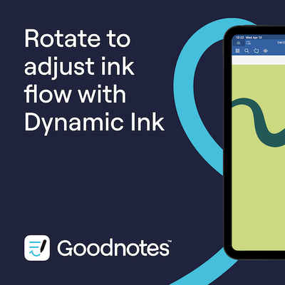 goodnotes dynamic ink