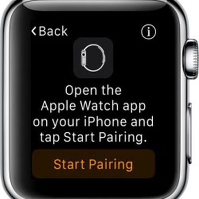 Apple Watch Pairing