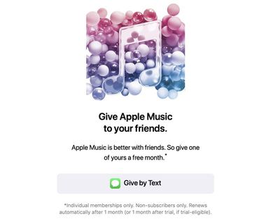 applemusiconemonthfree