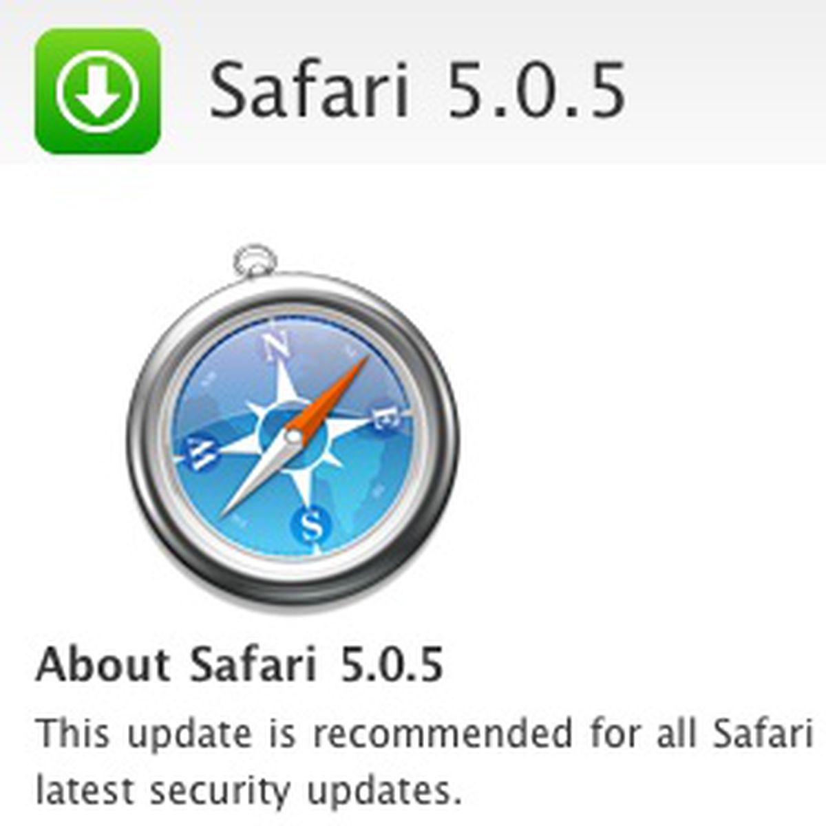 safari 5.0.6 update