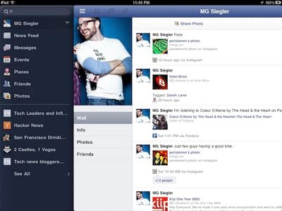 facebook ipad app