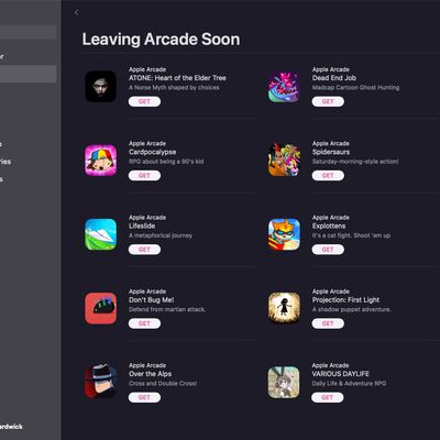 apple arcade games leaving soon