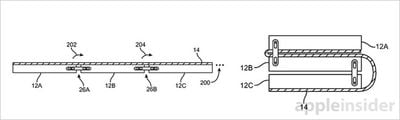 folding iPhone patent