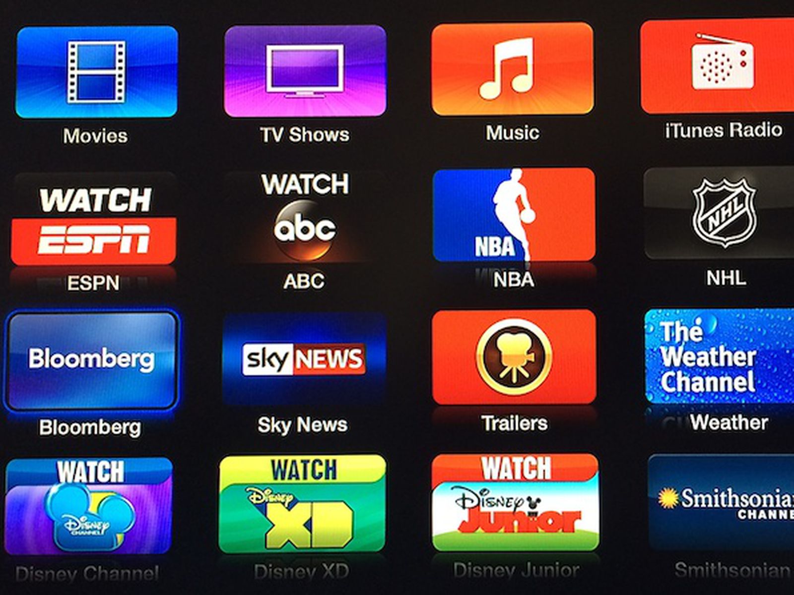 Apple Adds ABC, Bloomberg, Crackle, and KORTV Channels to Apple TV -  MacRumors