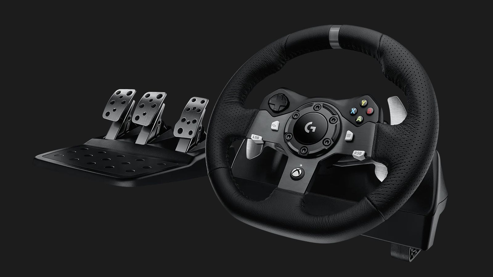 NEW Logitech G27 Driving Force Steering Wheels & Pedals