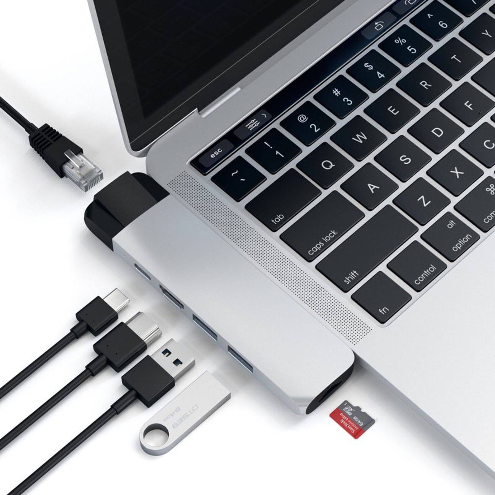 defekt Den aktuelle Migration Satechi Launches New USB-C Pro Hub With Ethernet Port - MacRumors