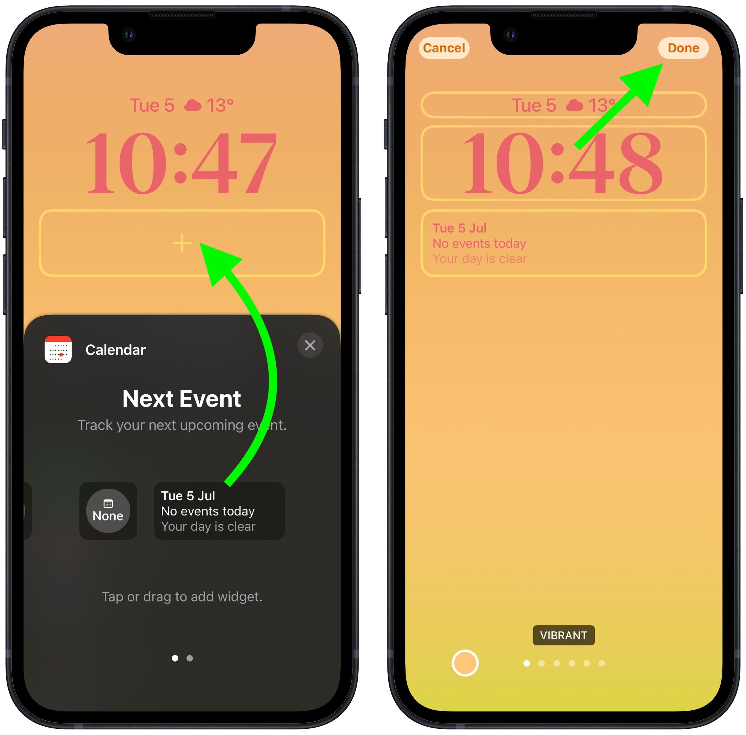 iOS 16 How to Show Calendar Events on Your iPhone Lock Screen