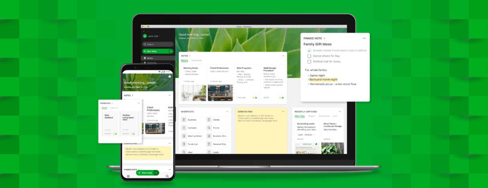 Evernote Note-Taking App Launches 'Home' One-Stop Information Dashboard ...