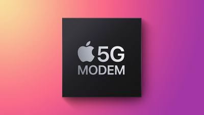 Tríada de funciones de módem 5G de Apple