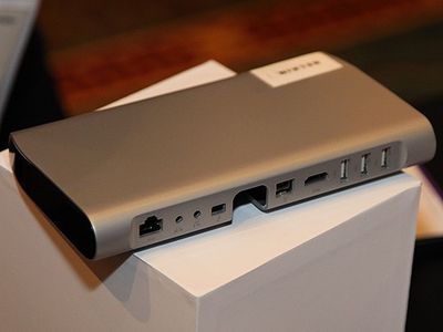 belkin thunderbolt express dock 2012