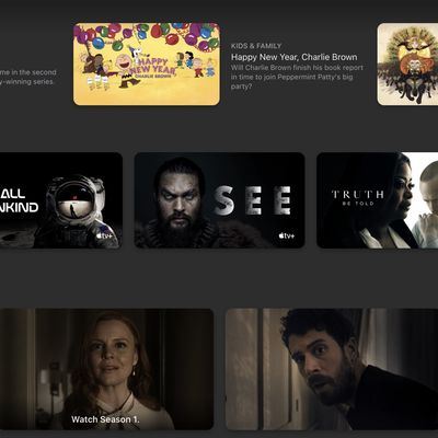 apple tv website redesign