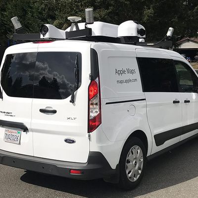 apple maps vehicle