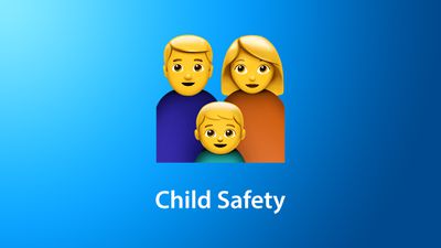Child Safety Feature Blue