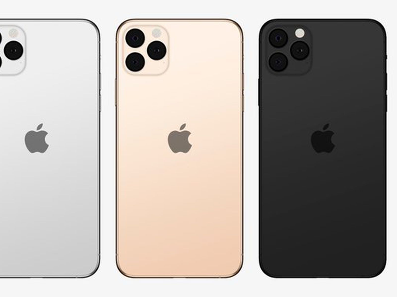 Bloomberg 19 Iphones Will Have Centered Apple Logo On Back Macrumors