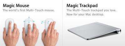 magic mouse magic trackpad