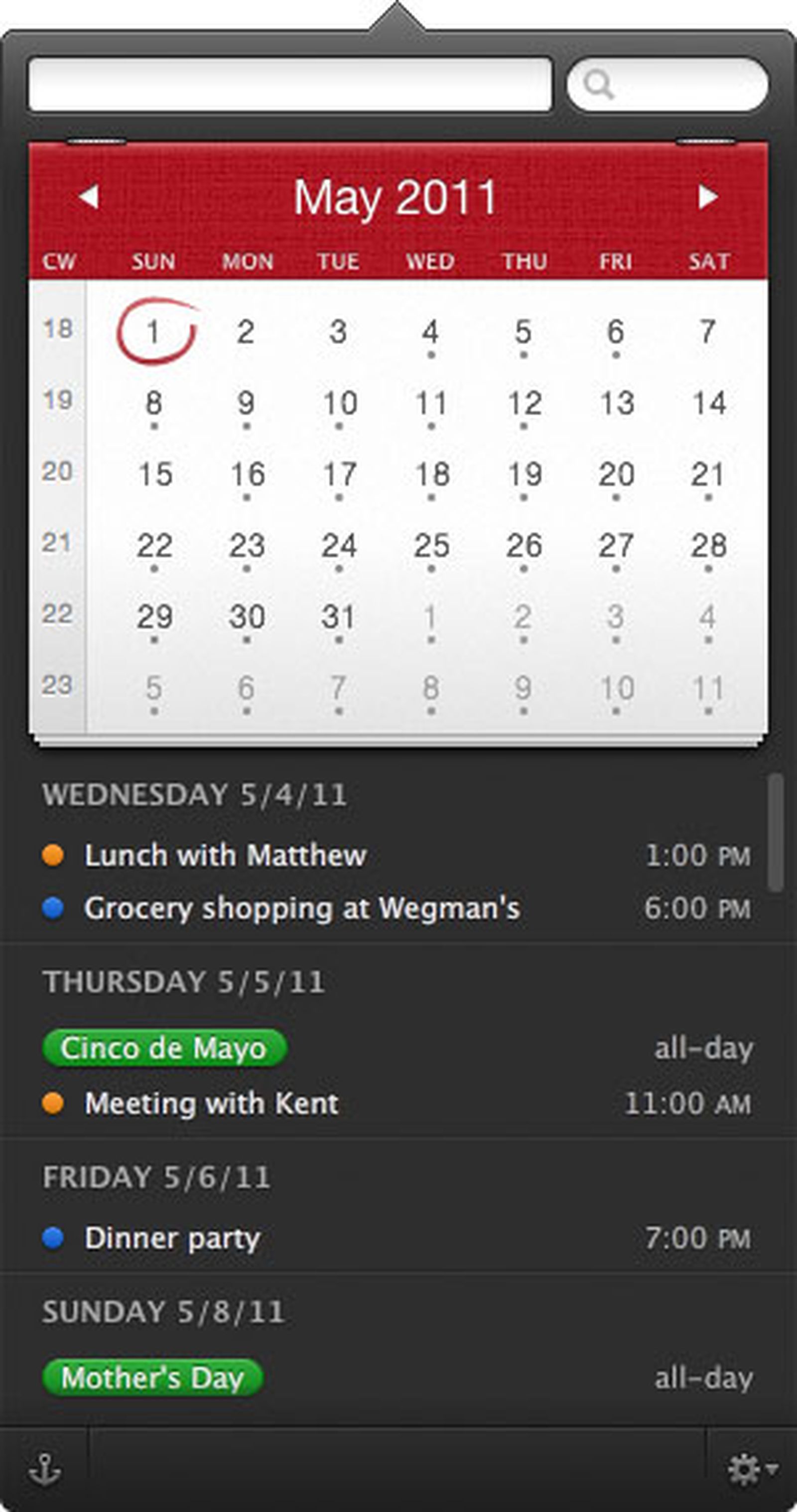 calendar reminders on mac