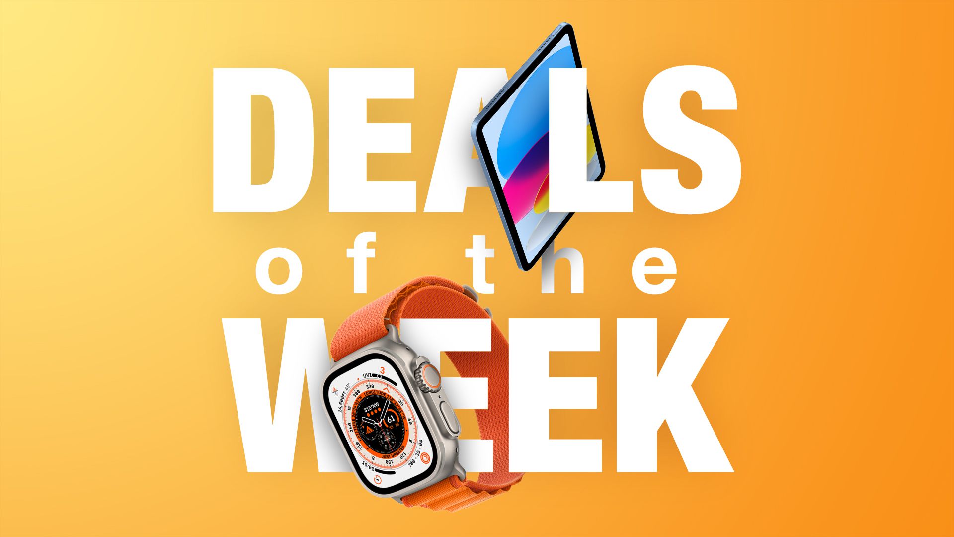 Best Apple Deals of the Week: Easter Sales Emerge on Tech Accessories Alongside Best-Ever Prices on Apple Watch Ultra and SE