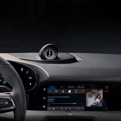 The Porsche Taycan will have the first ever full integration of Apple Music in any vehicle Image Courtesy of K7 Music