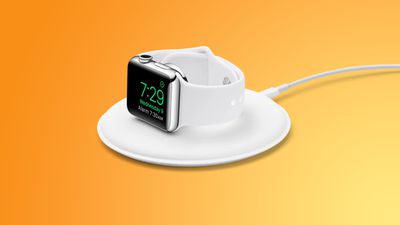 apple watch charger yellow 2