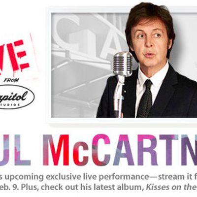 mccartney itunes concert
