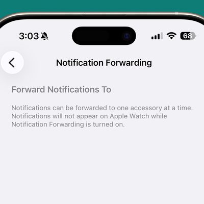ios 26 3 notification forwarding