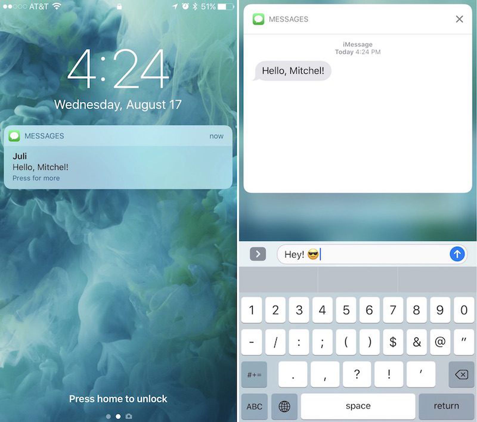 How to Use iOS 10's Redesigned Lock Screen - MacRumors