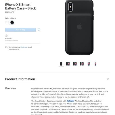 iphone xs case airpower