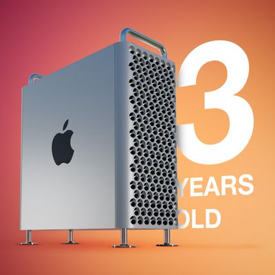 Mac Pro Three Years Old Feature