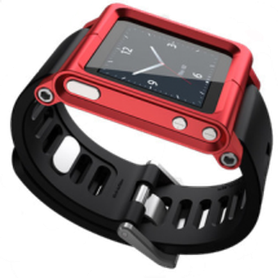 red ipod nano watch