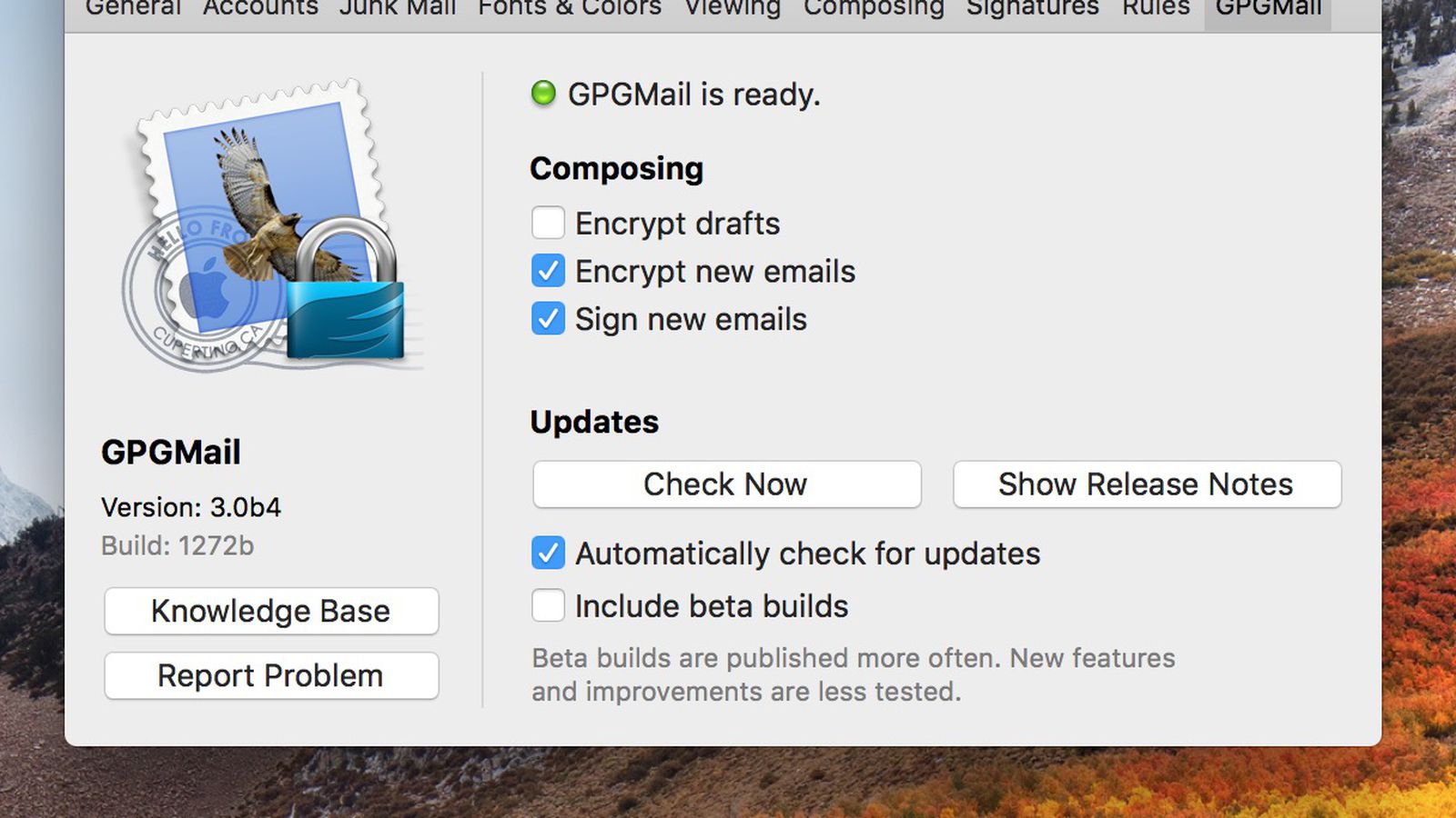 gpg mail client
