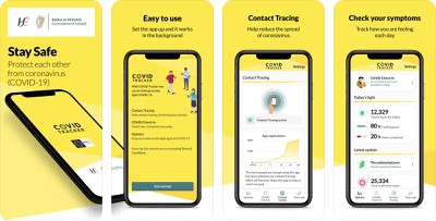 Ireland Launches COVID-19 App That Uses Apple/Google Exposure Notification API