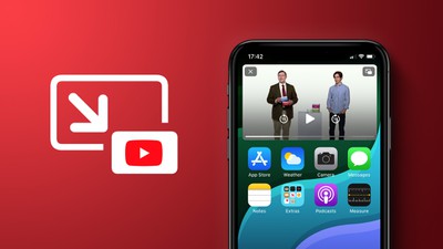 YouTube picture-in-picture functionality