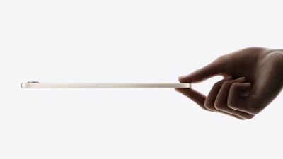 Apple убрала жест со сведёнными пальцами со страницы iPad mini в Южной Корее