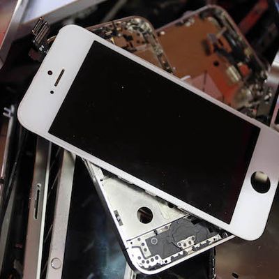 iPhone recycling plant