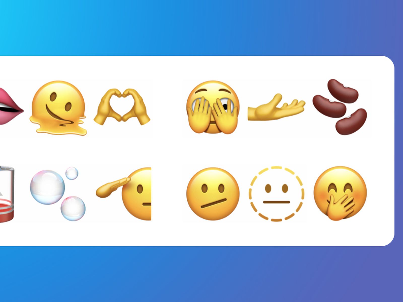 New emoji ios 15.4