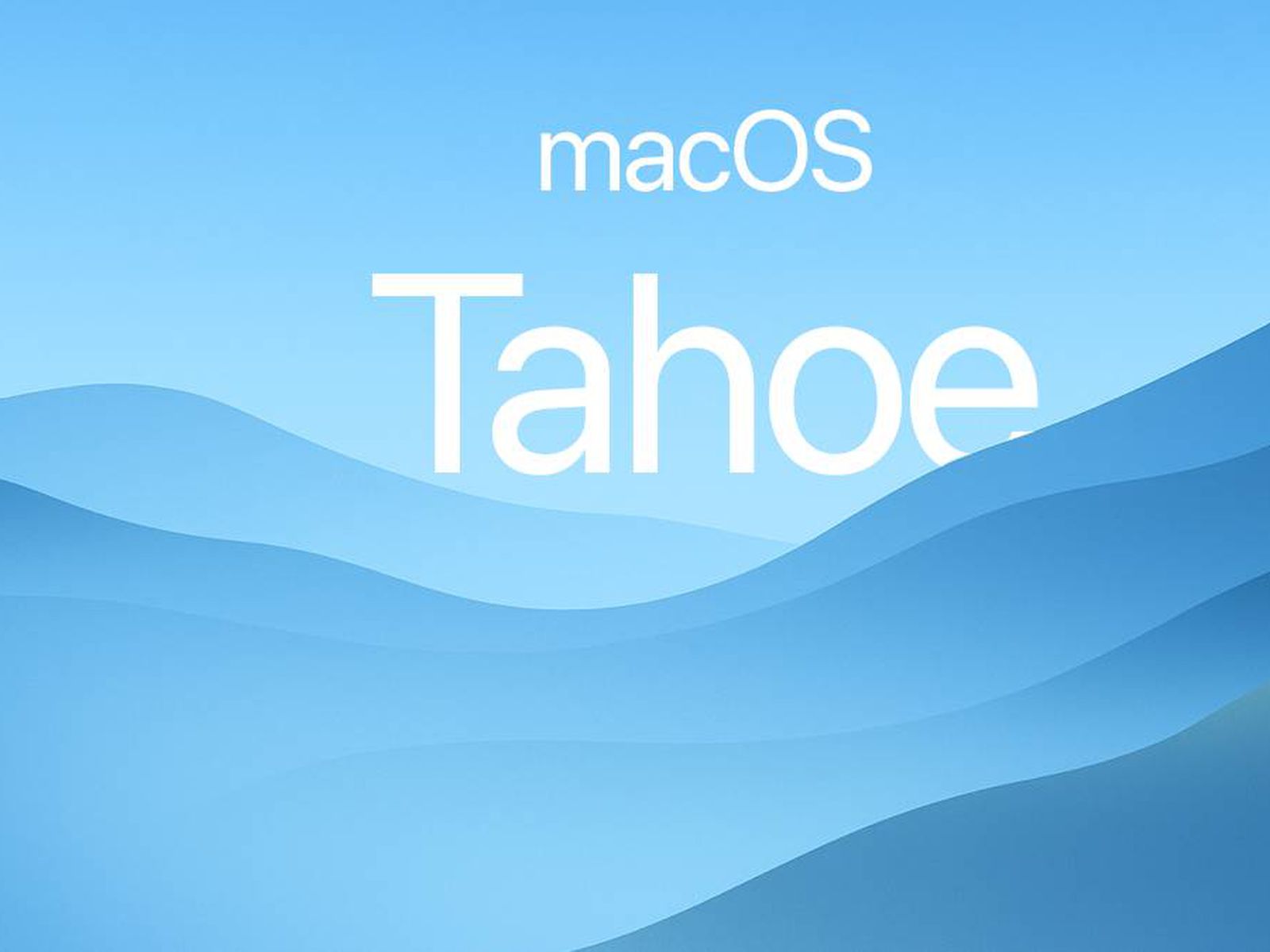 macOS Tahoe Name Leaked Ahead of Apple's WWDC Event Next Week