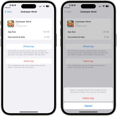 ios elimina aplicaciones no utilizadas