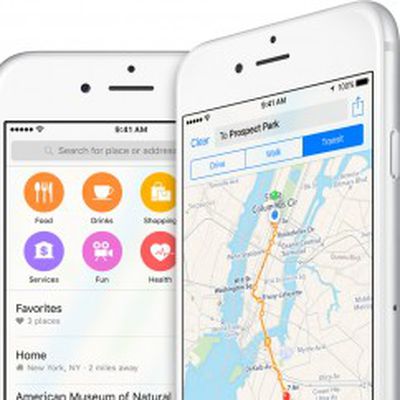 Apple maps ios 9
