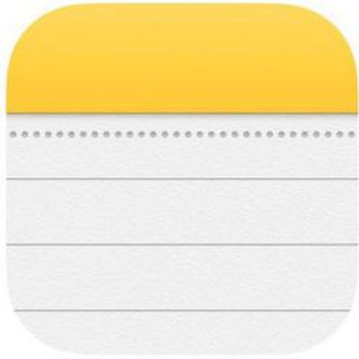 notes icon ios 12