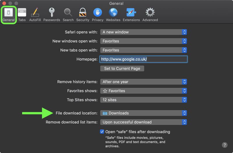 How to Change Where Safari Downloads Are Saved on Your Mac - MacRumors