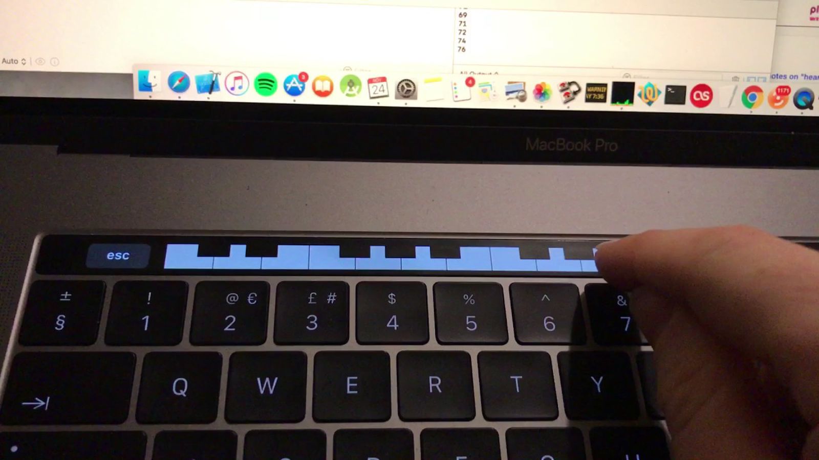 New App Lets You Play Piano on the MacBook Pro's Touch Bar MacRumors