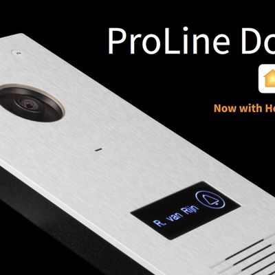 robin proline doorbell homekit secure video