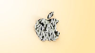 Logo Apple Cash Fitur Kuning
