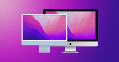 24 27 inch imacs purple