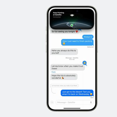 iOS 18 Messages via Satellite
