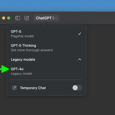 chatgpt legacy models 4o