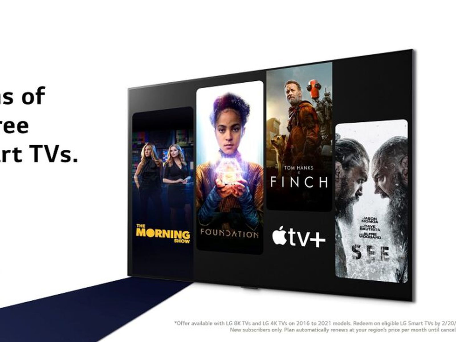 to Offer Free Apple Trial on 2016 and Newer Smart TVs - MacRumors
