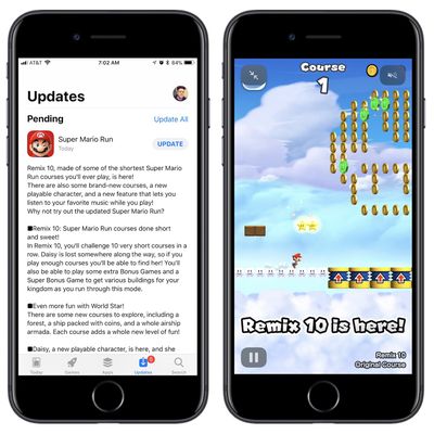 super mario run update early