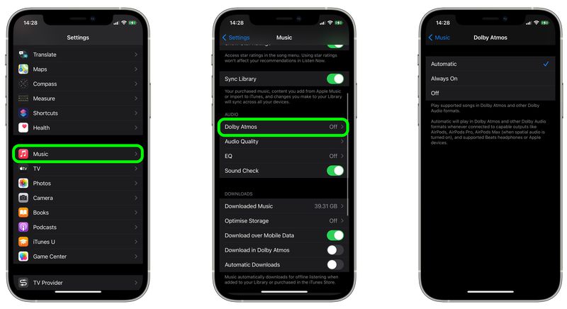 Apple Music: How to Enable Dolby Atmos Spatial Audio - MacRumors