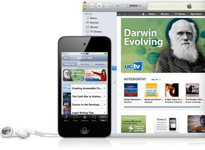 itunes u darwin